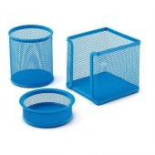 MAS KALEMLİK 3 LÜ SET 505 MAVİ - 1