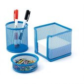 MAS KALEMLİK 3 LÜ SET 505 MAVİ - 2