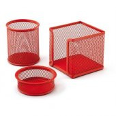 MAS ÜÇLÜ SET KIRMIZI 505 - 1