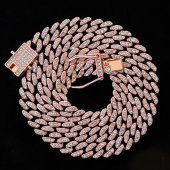 ÇELİK KOLYE - CUBAN CHAİN 8MM 50 CM - 1