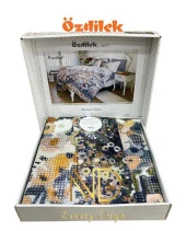 Özdilek Çift Kişilik Ranforce Nevresim Takımı Rosebud Sarı thumbnail 2