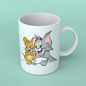 TOM VE JERRY TASARIM  ÇAY KAHVE KUPASI - 1