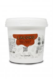 Laçoko Kova Şekersiz Katkısız Glutensiz Vegan Doğal Çifte Kavrulmuş Yer Fıstığı Ezmesi 1 KG - 1