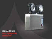 Arsel Versalite Inox VSI-2201-LED Acil Aydınlatma Armatürü Kesintide 60Dak. Yanan 2x20 Watt thumbnail 1
