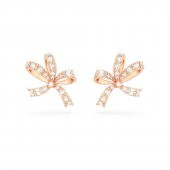 5647572 Swarovski Küpe Volta:Pe Fig S Bow Whi/Ros - 1