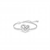 5648299 Swarovski Bilezik Matrix:Bracelet Hrt Woven Whi/Rhs - 1