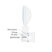 Arsel Versalite-LP VSA-214L (lifepo4) Acil Aydınlatma Armatürü Kesintide 180 Dak. Yanan 2x14 Led Lamba - 2