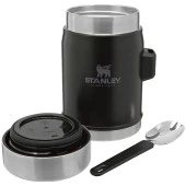 Stanley 10-09382-005 Klasik Kaşıklı 0,40 Litre Çelik Yemek Termosu - Siyah - 3