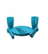 Gondol 6 Kişilik  Piknik Seti 31 Parça Mavi G-159 - 1