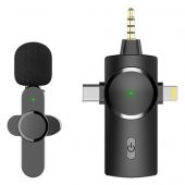 DAYTONA K9-CMB1 TYPE-C+LIGHTNING+3,5mm YAKA MİK.K. - 1