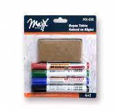 Maxx MX-616 Tahta Kalem Silgi Seti 4+1 - 1