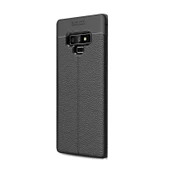 Smcase Samsung Galaxy Note 9 Kılıf Deri Dokulu Silikon - 2