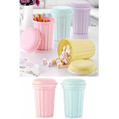 TİNEKE 900 ml Makaron MİNİ Erzak Kabı Gıda Saklama Kutusu Baharatlık ( 1 adet ) LV-107 - 1