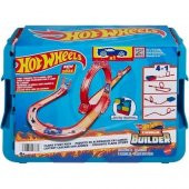 Hot Wheels Track Builder Alev Temalı Akrobasi Seti-HMC04 - 1