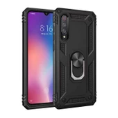 Smcase Xiaomi Mi9 Kılıf Vega Yüzüklü Tank Kapak - 1