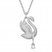 5647546 Swarovski Kolye iconic Swan:Pend Long Pendant Whi/Rhs - 1