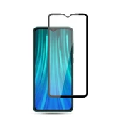 Smcase Xiaomi Redmi Note 8 Pro Kılıf Deri Dokulu Silikon  Tam Kapatan Cam - 2