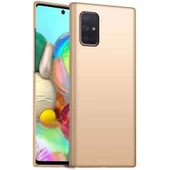Smcase Samsung Galaxy A71 Kılıf Lüks Mat Silikon  Tam Kapatan Ekran Koruyucu thumbnail 3