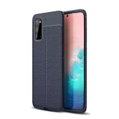 Smcase Samsung Galaxy S20 Ultra Kılıf Deri Dokulu Silikon - 7