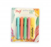 Maxx Pastel Fosforlu İşaretleme Kalemi 5 Renk - 1