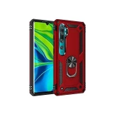 Smcase Xiaomi Mi Note 10 Pro Kılıf Vega Yüzüklü Tank Kapak - 4