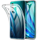 Smcase Realme 5İ Kılıf Lüks Silikon  Tam Kapatan Ekran Koruyucu thumbnail 1