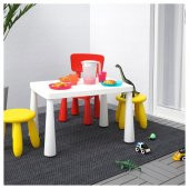IKEA Mammut Çocuk Masası - Dikdörtgen - Beyaz - 1