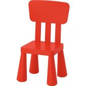 IKEA Mammut Çocuk Sandalyesi - KIRMIZI - 1