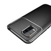 Smcase Xiaomi Mi 10 Lite 5G Kılıf Negro Karbon Desenli Silikon thumbnail 3