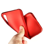 Smcase Huawei P Smart S Kılıf Lüks Mat Silikon  Tam Kapatan Ekran Koruyucu - 8