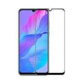 Smcase Huawei P Smart S Kılıf Lüks Mat Silikon  Tam Kapatan Ekran Koruyucu - 9
