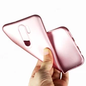 Smcase Xiaomi Redmi 9A Kılıf Lüks Mat Silikon Nano Ekran Koruyucu - 12