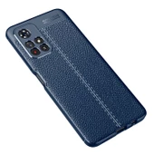 Smcase Xiaomi Poco M4 Pro 5G Kılıf Kamera Korumalı Deri Dokulu Silikon thumbnail 2