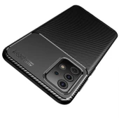 Smcase Samsung Galaxy A52s 5G Kılıf Negro Karbon Dokulu Silikon thumbnail 6