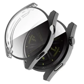Smcase Huawei Watch Gt3 46mm Tam Kapatan Silikon Ekran Koruyucu - 2