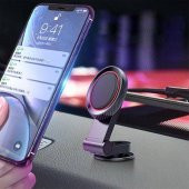 Coofbe Ultra Güçlü Mıknatıslı Torpido Üstü Araç Tutucu 360 Döner Başlık Ayarlanabilir Telefon Tutucu - 2