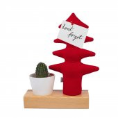Kayigo Flowery Saksılı Notluk - Kırmızı Çam - 4