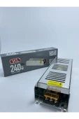 YCL 240W Slim  Kasa İç Mekan   Led Trafosu  20A 12V YLT-S 1240 - 2