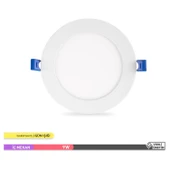 Ack - 9w Slim Led Spot Armatür 3000k Sarı Işık  AP01-00900 thumbnail 2