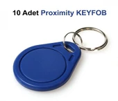 Proximity Anahtarlık KeyFob Göster Geç Kart 10 lu paket thumbnail 1