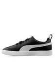 Puma Rickie Jr 384311 11 Unisex Sneaker Ayakkabı Siyah-Beyaz 36-39 thumbnail 3