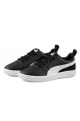 Puma Rickie Jr 384311 11 Unisex Sneaker Ayakkabı Siyah-Beyaz 36-39 thumbnail 1