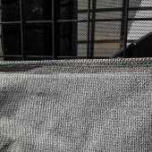 95 GRİ GÖLGELİK FİLE ÇİT FİLESİ 4X2 METRE ENLİ 95LİK BAHÇE ÇİT ÖRTÜSÜ JÜT GÖLGELİK KORUMA TÜLÜ - 2