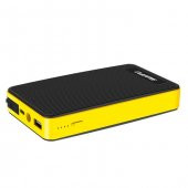Coofbe Şarjlı 14000mAh Akü Takviye Seti Jump Starter Tüm Akülere Uyum Powerbank Led Işıklı Akü Şarjı - 1
