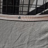 95 GÖLGELİK FİLE 6x12 METRE ÇİT FİLESİ GÖLGE KORUMA GRİ 95LİK BAHÇE ÇİTİ HALKALI KUŞAKLI JÜT GÖLGELİK - 4