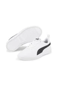 Puma Rickie Jr 384311 03 Unisex Sneaker Ayakkabı Beyaz-Siyah 36-39 thumbnail 1
