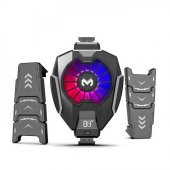 Coofbe Digital Göstergeli Tablet Soğutucu  5-8.45 inç Gamer Oyuncu Radyatör Soğutma Fanı RGB Işıklı - 6