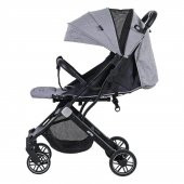 Prego 2034 Aria Travel Sistem Bebek Arabası Gri - 4