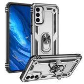 Smcase Samsung Galaxy M13 Kılıf Vega Yüzüklü Tank Kapak thumbnail 5