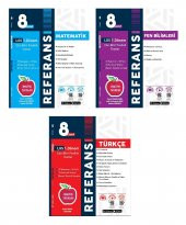 Newton Yayınları LGS 8. Sınıf 1. Dönem Referans Soru Bankaları Seti - 1